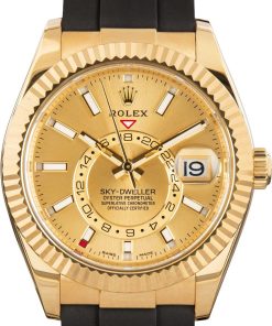 HandMade The Rolex Sky-Dweller Ref 326238 Champagne Dial