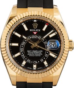 HandMade The Rolex Sky-Dweller 326238 18k Yellow Gold