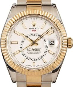 HandMade The Rolex Sky-Dweller 326933 Two-Tone Watch