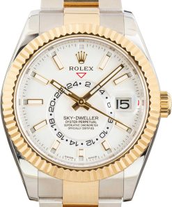 HandMade The Rolex Sky-Dweller Ref 326933 White Dial