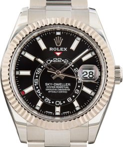 HandMade The Rolex Sky-Dweller 326934 Black Index Dial