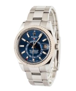 Alternative view of HandMade The Rolex Sky-Dweller ref 326934 Blue Dial