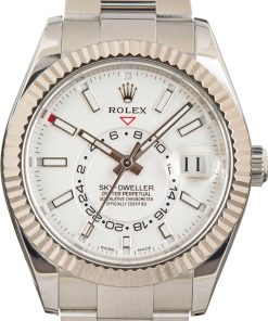 HandMade The Rolex Sky-Dweller 326934 42MM White Dial