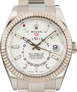 HandMade The Rolex Sky-Dweller 42MM 326934 White Dial