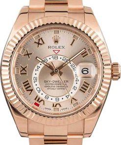 HandMade The Rolex Sky-Dweller 326935 18k Everose Gold