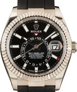 HandMade The Rolex Sky-Dweller White Gold 336239 Black Dial