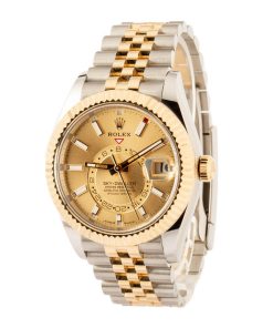 Alternative view of HandMade The Rolex Sky-Dweller Ref 336933 Champagne Dial