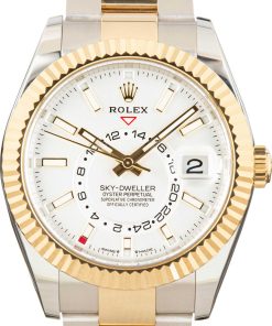 HandMade The Rolex Sky-Dweller 336933 White Dial Oyster Band