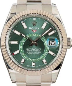 HandMade The Rolex Sky-Dweller 336934 Green Dial
