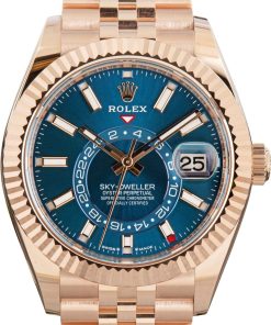 HandMade The Rolex Sky-Dweller Ref 336935 Blue Green Dial