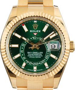 HandMade The Rolex Sky-Dweller 336938 Green Dial
