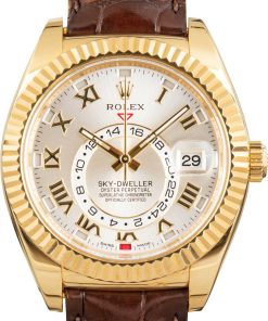 HandMade The Rolex Sky-Dweller Ref 326138 18k Yellow Gold