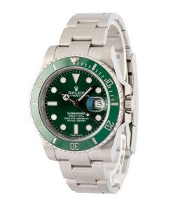 Alternative view of HandMade The Rolex Submariner Ref 116610LV Green Hulk