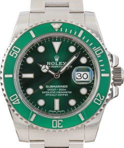 HandMade The Rolex Submariner 116610LV Stainless Steel Green Hulk