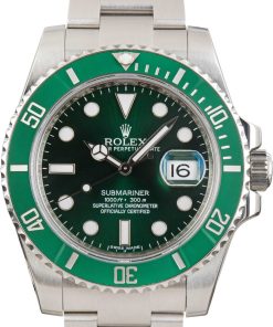 HandMade The Rolex Submariner Hulk 116610LV Green Dial