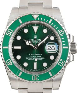 HandMade The Rolex Submariner 116610LV 40MM Stainless Steel Hulk