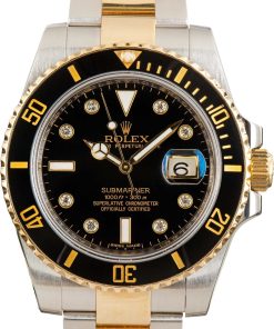 HandMade The Rolex Submariner Ref 116613 Diamond Dial