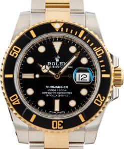 HandMade The Rolex Submariner Two Tone 116613 Black Dial