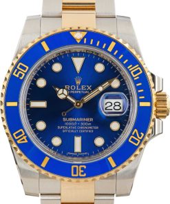 HandMade The Rolex Ceramic Submariner 116613 Blue Bezel