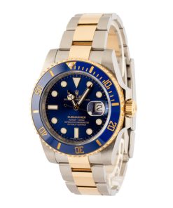 Alternative view of HandMade The Rolex Ceramic Submariner 116613 Blue Bezel