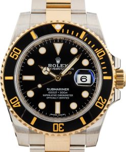 HandMade The Rolex Submariner 116613 Two-Tone Black