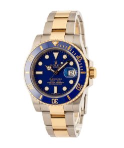 Alternative view of HandMade The Rolex Submariner Ref 116613 Matte Blue Dial