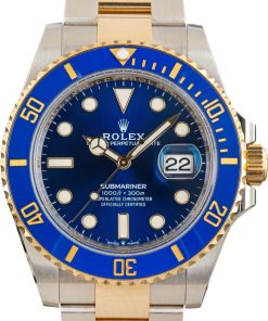 HandMade The Rolex Submariner Blue Dial 126613 Two Tone