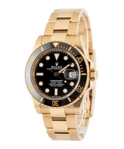 Alternative view of HandMade The Rolex Submariner Yellow Gold 126618