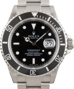 HandMade The Rolex Submariner Ref 16610T No Holes Steel Case