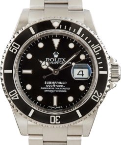 HandMade The Rolex Oyster Perpetual Submariner 16610 Black Bezel
