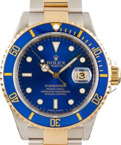 HandMade The Rolex Submariner Ref. 16613 Blue Dial