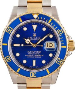 HandMade The Rolex Submariner 16613 Blue Luminous Dial