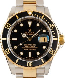 HandMade The Rolex Submariner Two Tone 16613 Black Dial