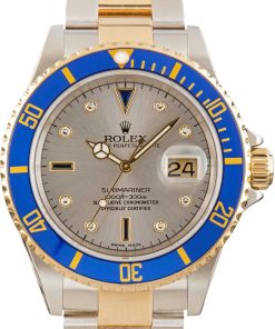 HandMade The Rolex Submariner 16613T Serti Dial
