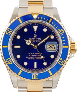 HandMade The Rolex Submariner 16613 Blue Dial
