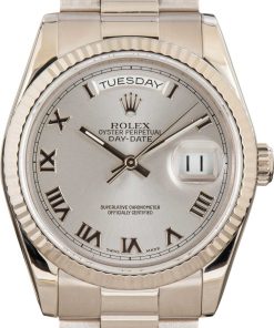 HandMade The Rolex Day-Date 118239 Rhodium Roman Dial