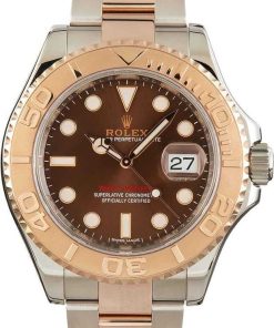 HandMade The Rolex Yacht-Master 116621 Chocolate Dial Two Tone Everose