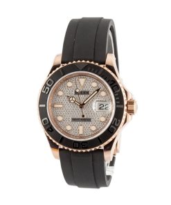 Alternative view of HandMade The Rolex Yacht-Master 40 ref 126655 Diamond Paved Dial