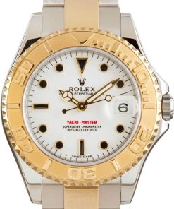 HandMade The Rolex Yacht-Master 35 Ref 168623 White Dial