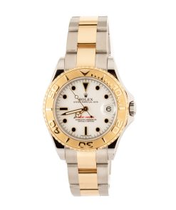 Alternative view of HandMade The Rolex Yacht-Master 35 Ref 168623 White Dial