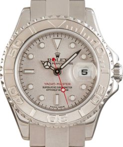 HandMade The Ladies Rolex Yacht-Master Ref 169622 Platinum Dial