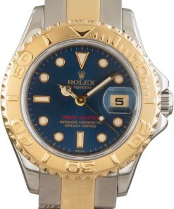 HandMade The Ladies Rolex Yacht-Master 169623 Blue Dial