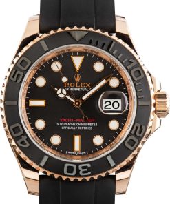 HandMade The Rolex Yacht-Master 116655 Black Oysterflex Band