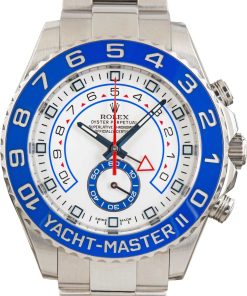 HandMade The Rolex Yacht-Master II Ref 116680 White Chromalight Dial