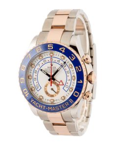 Alternative view of HandMade The Rolex Yacht-Master II Ref 116681 Steel & 18k Everose Gold