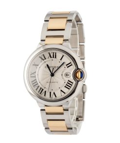 Alternative view of HandMade The Cartier Ballon Bleu 42 Ref W69009Z3 Steel & Yellow Gold