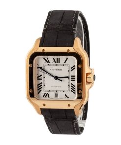 Alternative view of HandMade The Santos de Cartier WGSA0019 18k Rose Gold Large Model