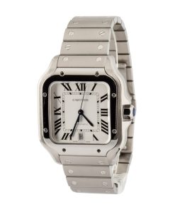 Alternative view of HandMade The Santos De Cartier WSSA0018 Steel Large Model