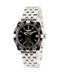 Alternative view of HandMade The Breitling Galactic 36 Stainless Steel Black Dial