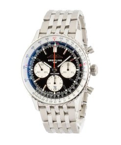 Alternative view of HandMade The Breitling Navitimer B01 Chronograph 43 Black Dial